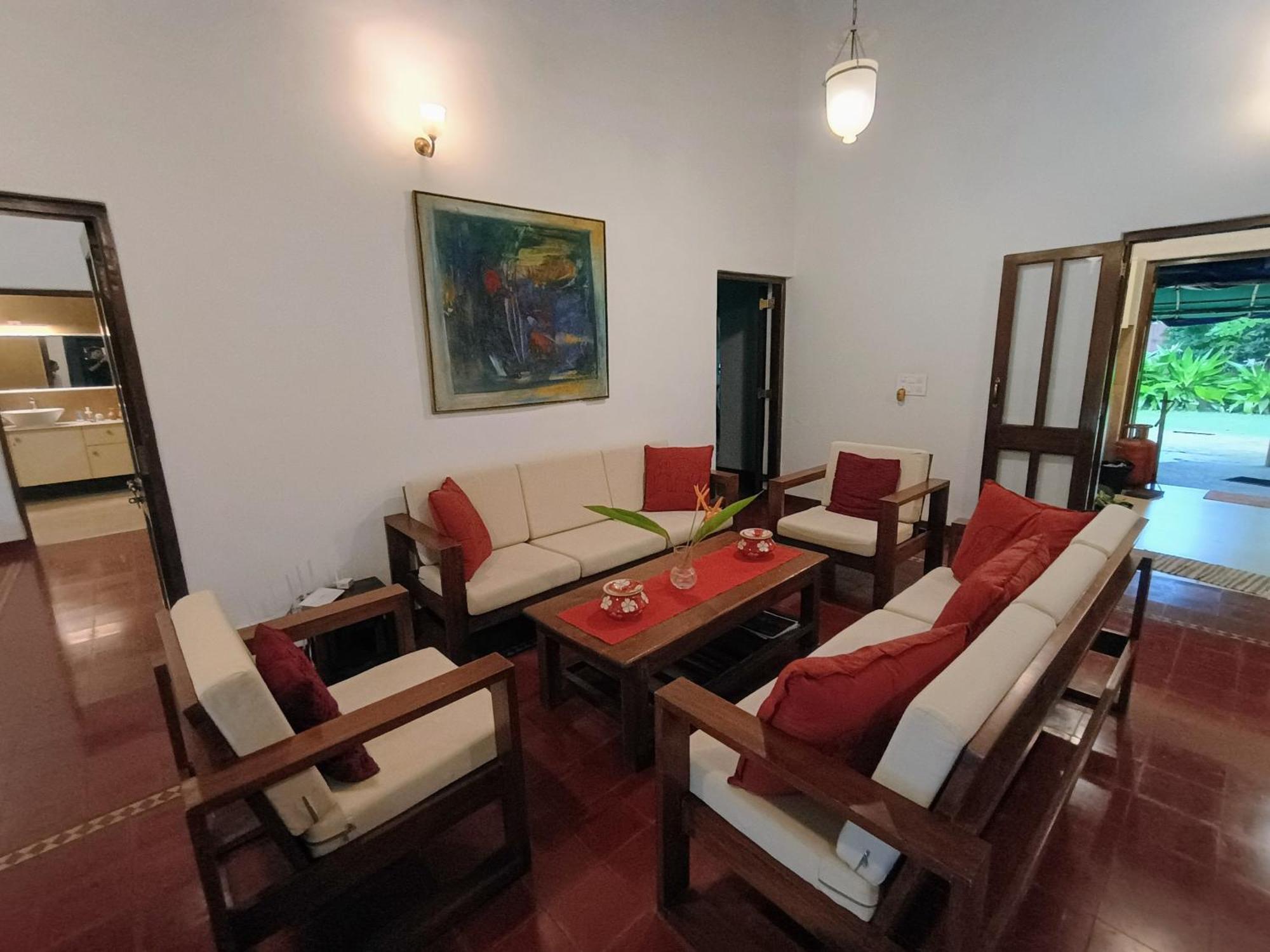 Banyan House - Luxurious 4 Bedroom Villa On One Acre, Near The Beach Nagaon  Exteriér fotografie